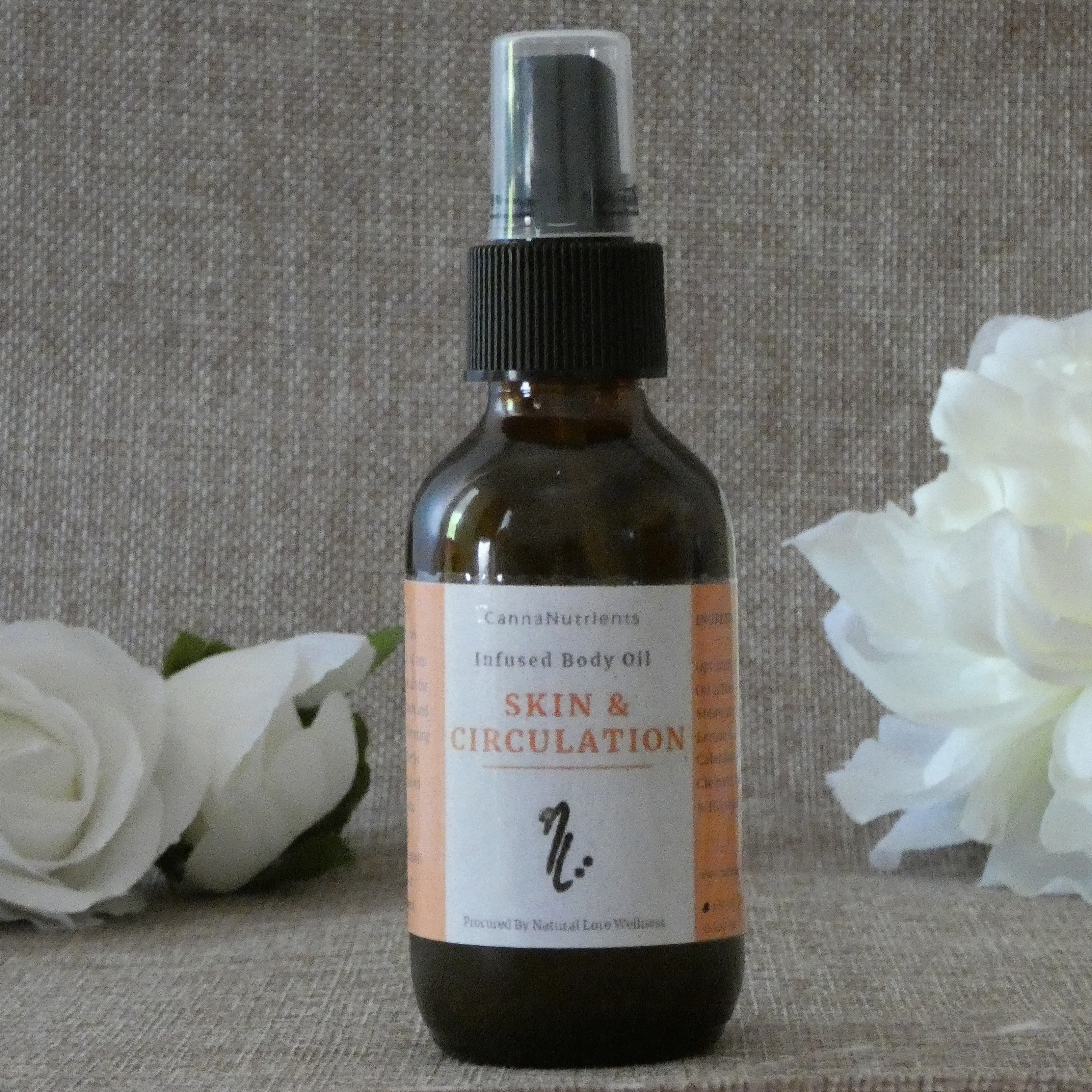 Skin & Circulation Topical Tonic Herb Body Oil