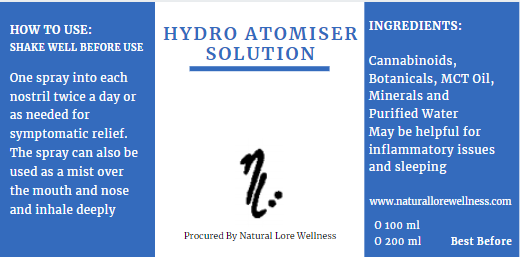 Hydro Atomiser  - 1:1 Create 50ml