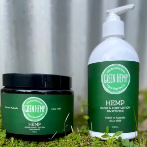 GREEN HEMP: HAND & BODY LOTION